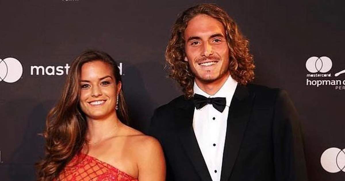 Stefanos Tsitsipas Maria Sakkarh Phgainoyn Stoys Olympiakoys Agwnes Toy Tokio Coffee Vibes Magazine