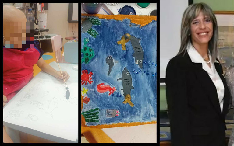 «MΕ ΜΙΑ ΧΡΥΣΗ ΚΟΡΔΕΛΑ: Η έκθεση που αγκαλιάζει την σκέψη των παιδιών με καρκίνο -Τι μας ανέφερε η Λουίζα Στεφανίδου-(Φώτο)