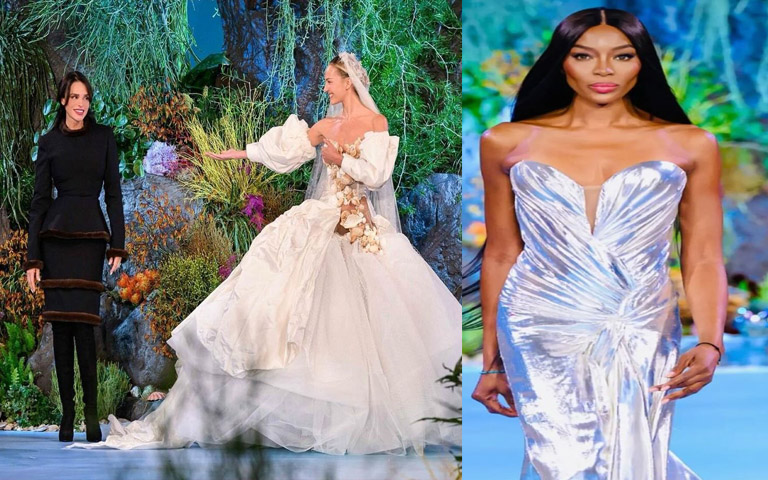 ΣΗΛΙΑ ΚΡΙΘΑΡΙΩΤΗ: Η νέα συλλογή της στο Παρίσι-Το σόου άνοιξε η Ναόμι Κάμπελ- (Βίντεο-Φώτο)