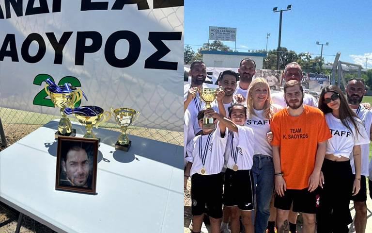 ΑΝΔΡΕΑΣ ΣΑΟΥΡΟΣ: Ένας αγώνας ανθρωπιάς και αλληλεγγύης-(Φώτο-Βίντεο)