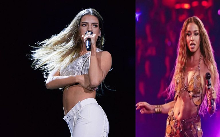 EΛΕΝΗ ΦΟΥΡΕΙΡΑ: «Nικήτρια» στη σκηνή της Eurovision η εμφάνισή της-Καταπληκτική η Silia Kapsis-(Βίντεο)