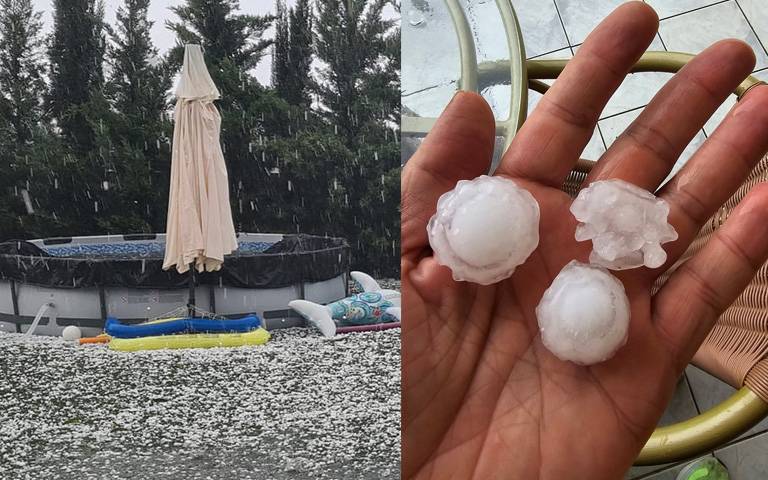 TΡΕΛΑΘΗΚΕ Ο ΚΑΙΡΟΣ: Από την παραλία σε βροχή και χαλάζι -(Bίντεο)