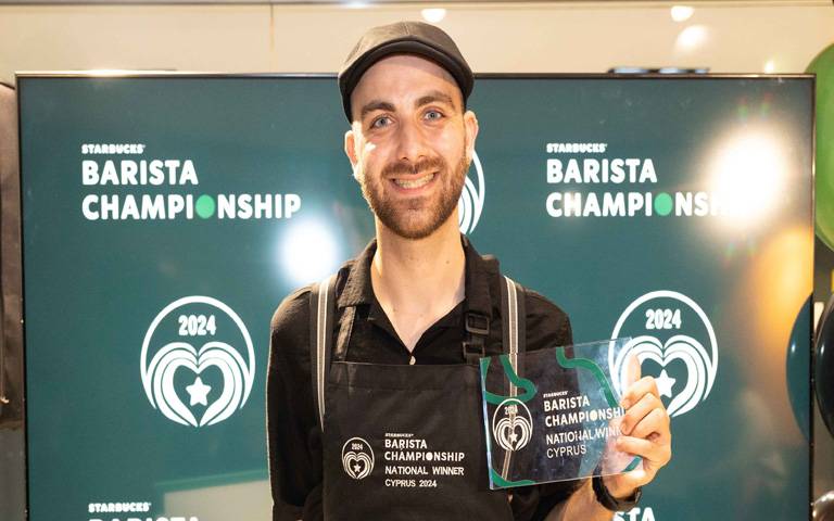 ΚΩΣΤΑΣ ΙΩΑΝΝΟΥ: Από την Λεμεσό ο φετινός νικητής Starbucks Barista που θα εκπροσωπήσει την Κύπρο στον μεγάλο τελικό στο Λονδίνο