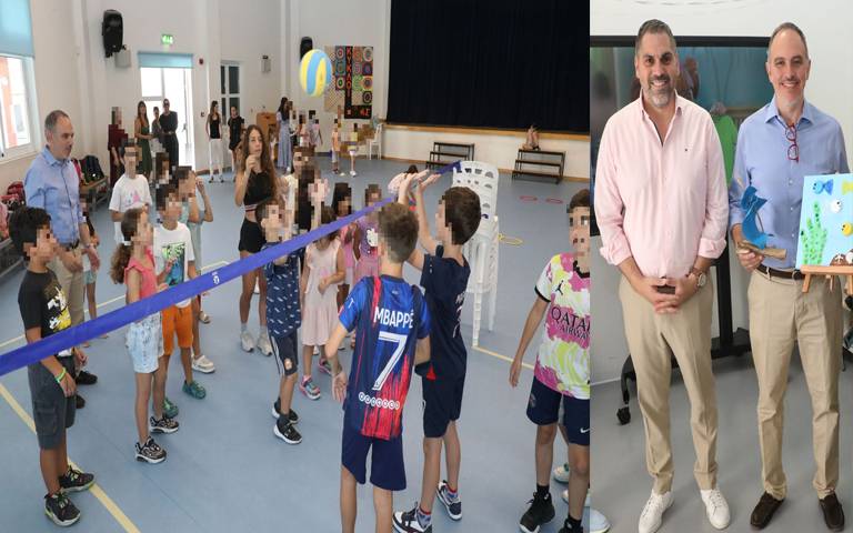 ΧΑΡΑΛΑΜΠΟΣ ΠΡΟΥΝΤΖΟΣ: Πάνω από 800 παιδιά φιλοξενούνται σε δέκα υποδομές-Η επίσκεψη του στα Πολυδύναμα Δημοτικά Κέντρα-(Φώτο)