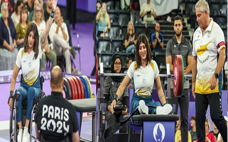 ΜΑΡΙΑ ΜΑΡΚΟΥ: Σημαιοφόρος της Κύπρου στην τελετή λήξης των Παραολυμπιακών Αγώνων-9η η κορυφαία παραολυμπιονίκης-(Φώτο)