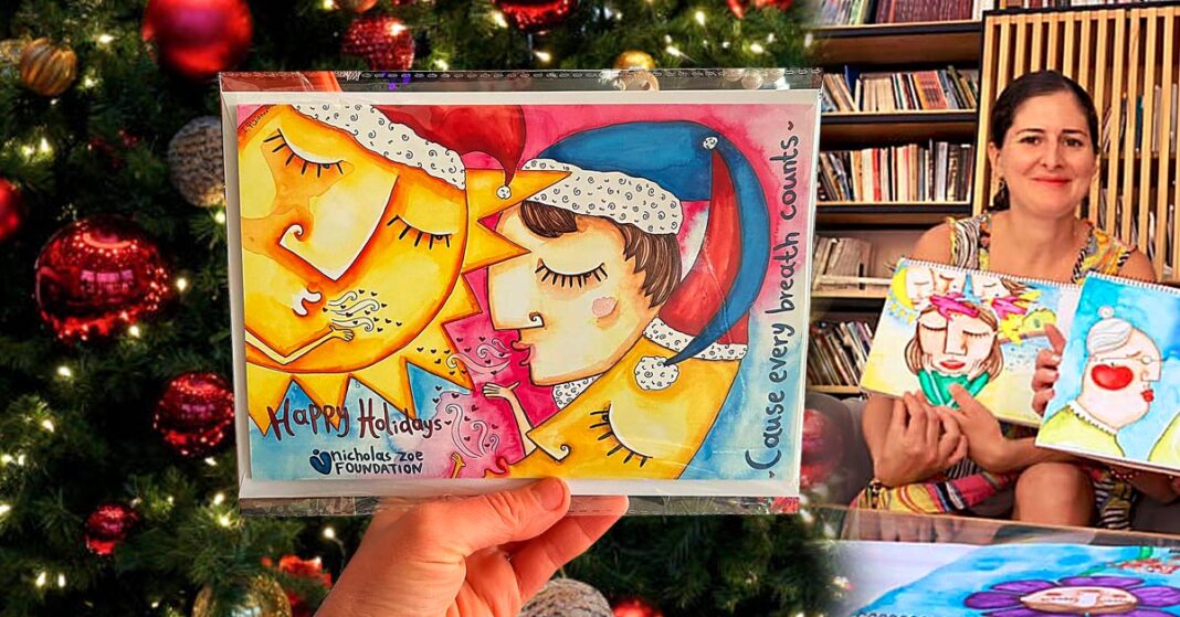 NΙCHOLAS ZOE FOUNDATION: Συλλογή από κάρτες σχεδιασμένες από την Ιωάννα Φιλίππου -Φόρο τιμής στον Νικόλα και σε όλα τα παιδιά που αγωνίζονται με τον παιδικό καρκίνο-(Βίντεο)