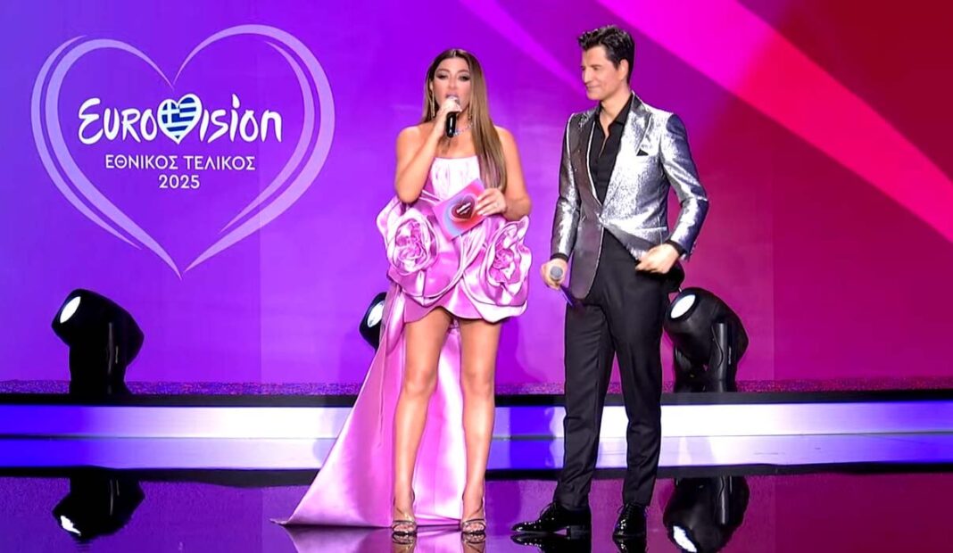 EUROVISION 2025: H Κλαυδία θα σηκώσει την ελληνική σημαία στη Βασιλεία-Αποθεώθηκαν ο Σάκης Ρουβάς και η Έλενα Παπαρίζου