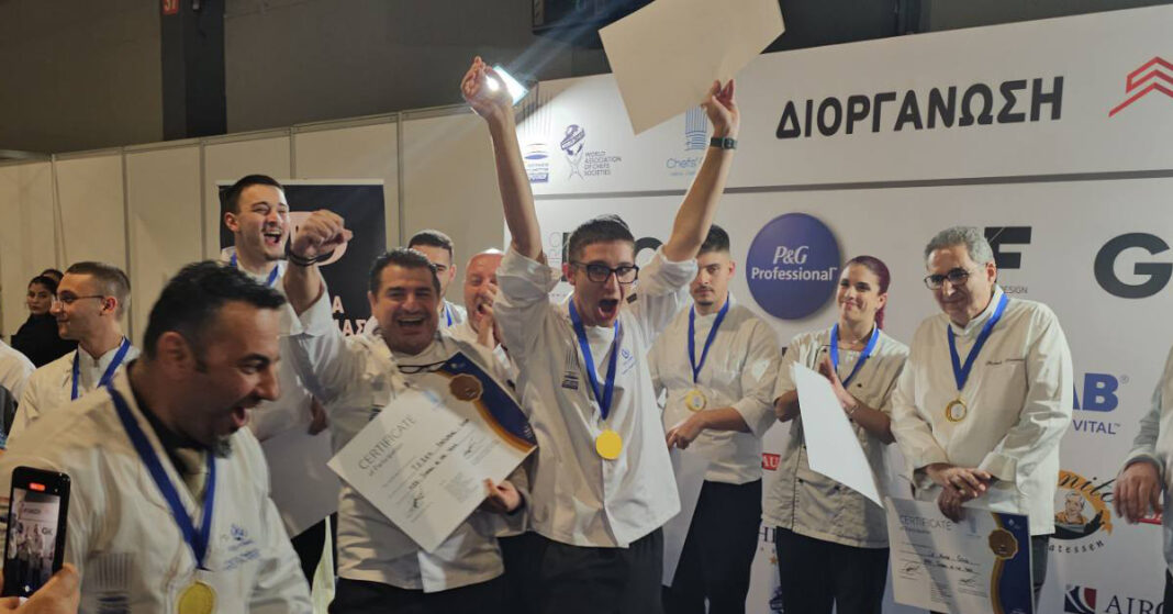 ΤΕΣΕΚ ΛΑΡΝΑΚΑΣ: Κέρδισε τον τίτλο της καλύτερης Σχολής Μαγειρικής στη Μεσόγειο-Με τους μικρότερους σε ηλικία διαγωνιζόμενους-Για πρώτη φορά στην ιστορία-(Φώτο)
