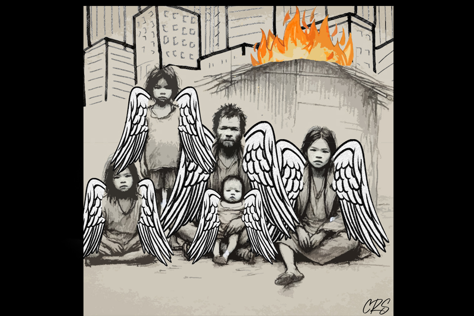 ΧΡΗΣΤΟΣ ΚΑΚΟΥΛΛΗΣ: Στις φλόγες της ανισότητας-Το σχέδιο του CRS για την τραγωδία της πενταμελούς οικογένειας-(Φώτο)