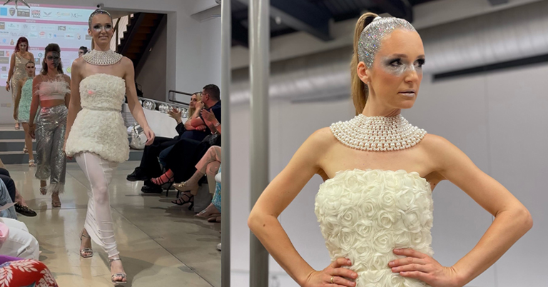 ΜΟΔΑ ΜΕ ΣΚΟΠΟ: Η σύζυγος του δημοτικού συμβούλου Πάφου, Alina Mishutina άνοιξε την επίδειξη για τον Παγκύπριο Σύνδεσμο Αυτισμού