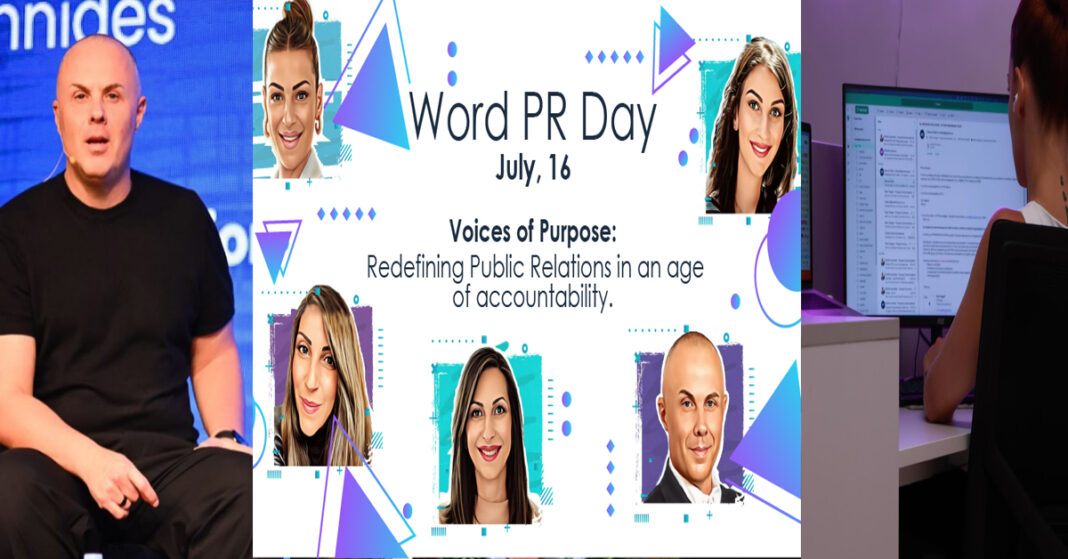 PURPOSE COMMUNICATIONS: Γιορτάζει την Παγκόσμια Ημέρα Δημοσίων Σχέσεων με την καμπάνια «Voices of Purpose»