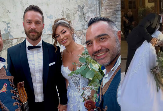 ΣΤΕΦΑΝΟΣ ΜΙΧΑΗΛ-ΝΑΤΑΛΙ ΚΑΤΕΡ: Ένας γάμος γεμάτος λάμψη και κυπριακά έθιμα- Αλλάματα, Σγαρτίλια και ξέφρενο party