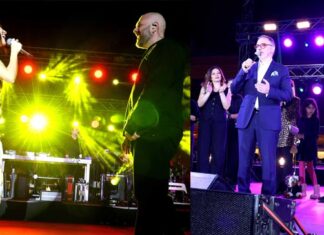 ΜΑΓΙΚΗ ΒΡΑΔΙΑ: Η Πλατεία Ελευθερίας «άναψε» με drones, Άγιο Βασίλη και Stavento