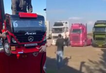 ΑΝΘΡΩΠΙΑ: Η επιθυμία του μικρού Άγγελου με σπάνιο καρκίνο έγινε πραγματικότητα – Δέκα φορτηγά παρέλασαν για εκείνον (Βίντεο-φώτο – Αποκλειστικό)