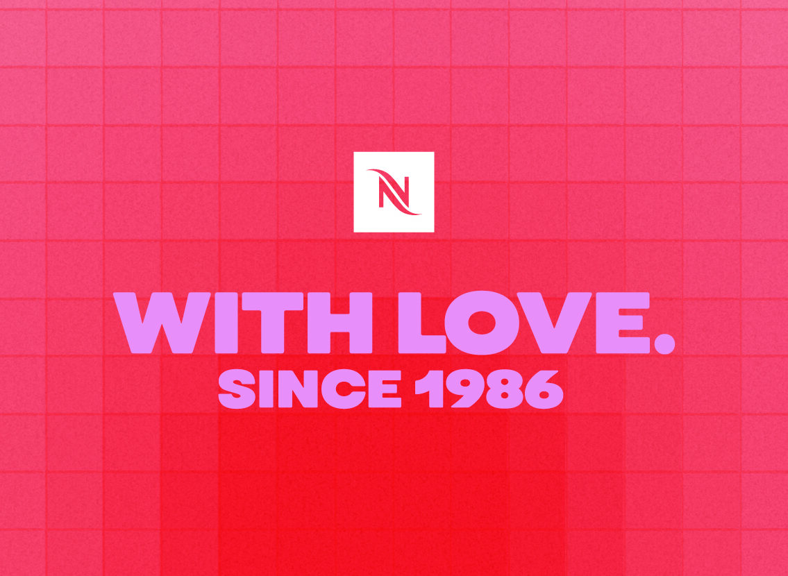 Nespresso: &mu;&epsilon; &alpha;&gamma;ά&pi;&eta; &gamma;&iota;&alpha; &tau;&omicron;&nu; &kappa;&alpha;&phi;έ &alpha;&pi;ό &tau;&omicron; 1986!