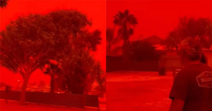 ΑΥΣΤΡΑΛΙΑ: Όταν η φύση σοκάρει-Κόκκινος ουρανός πριν τον Narelle -(Βίντεο)