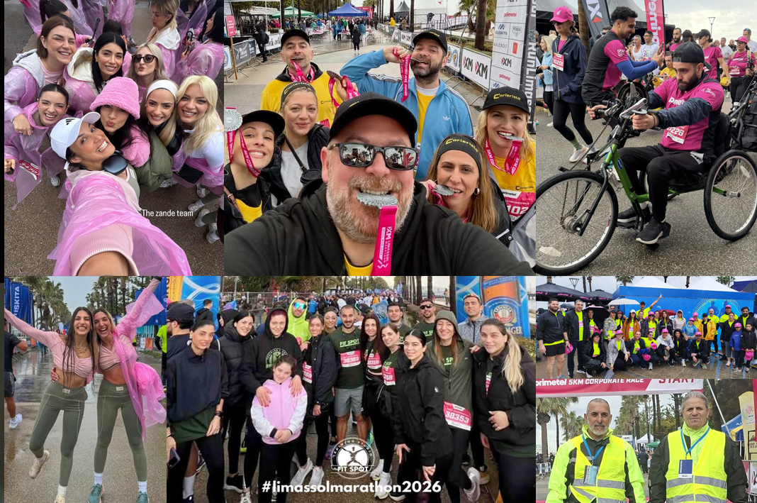 ΧΜ ΜΑΡΑΘΩΝΙΟΣ ΛΕΜΕΣΟΥ: Πάνω από 10.000 στην εκκίνηση – Ούτε η βροχή δεν τους λύγισε, όλοι τερμάτισαν-(Βίντεο-Φώτο)