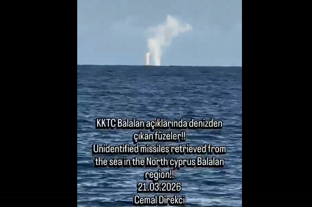 ΚΑΡΠΑΣΙΑ: Ψαράς κατέγραψε τους «πυραύλους» στην Καρπασία – Διαψεύδει η Τουρκία, «παραπληροφόρηση» λέει το DMM