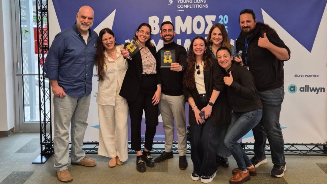 Young Lions Cyprus 2026: Χρυσό στο PR για τη Θεοδώρα και τον Πολύκαρπο της RedwolfOgilvy
