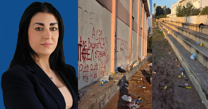 ΕΛΕΝΑ ΔΑΜΑΣΚΗΝΟΥ: Απαράδεκτοι βανδαλισμοί σε σχολεία – «Τα σχολεία μας είναι χώροι μάθησης, πολιτισμού και προόδου» (Φώτο)