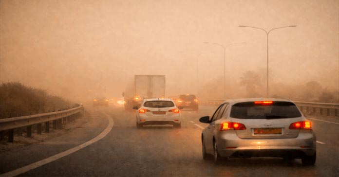 ΣΥΣΤΑΣΗ ΠΡΟΣ ΟΔΗΓΟΥΣ: Σκόνη «πνίγει» τον δρόμο Αυδήμου–Πάφου