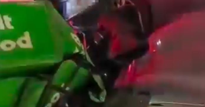 ΛΕΜΕΣΟΣ: Διανομέας επέζησε από σοβαρό τροχαίο στη Μακαρίου – Σώθηκε από θαύμα-(Βίντεο)