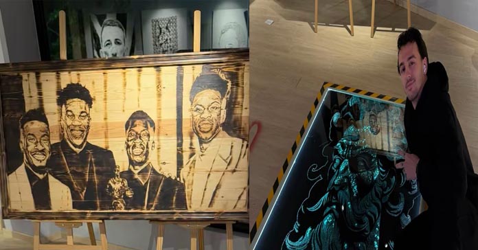 ΣΤΕΛΙΟΣ ΦΡΡΟΚΟΥ: 25χρονος καλλιτέχνης δημιουργεί με φαντασία έργα από καθημερινά υλικά (Βίντεο-Φώτο)