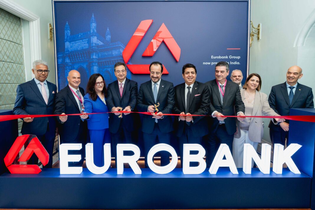 EUROBANK: Επίσημη έναρξη λειτουργίας Γραφείου Αντιπροσωπείας στην Ινδία – Νέο ορόσημο στη διασύνδεση Ευρώπης και Ινδίας