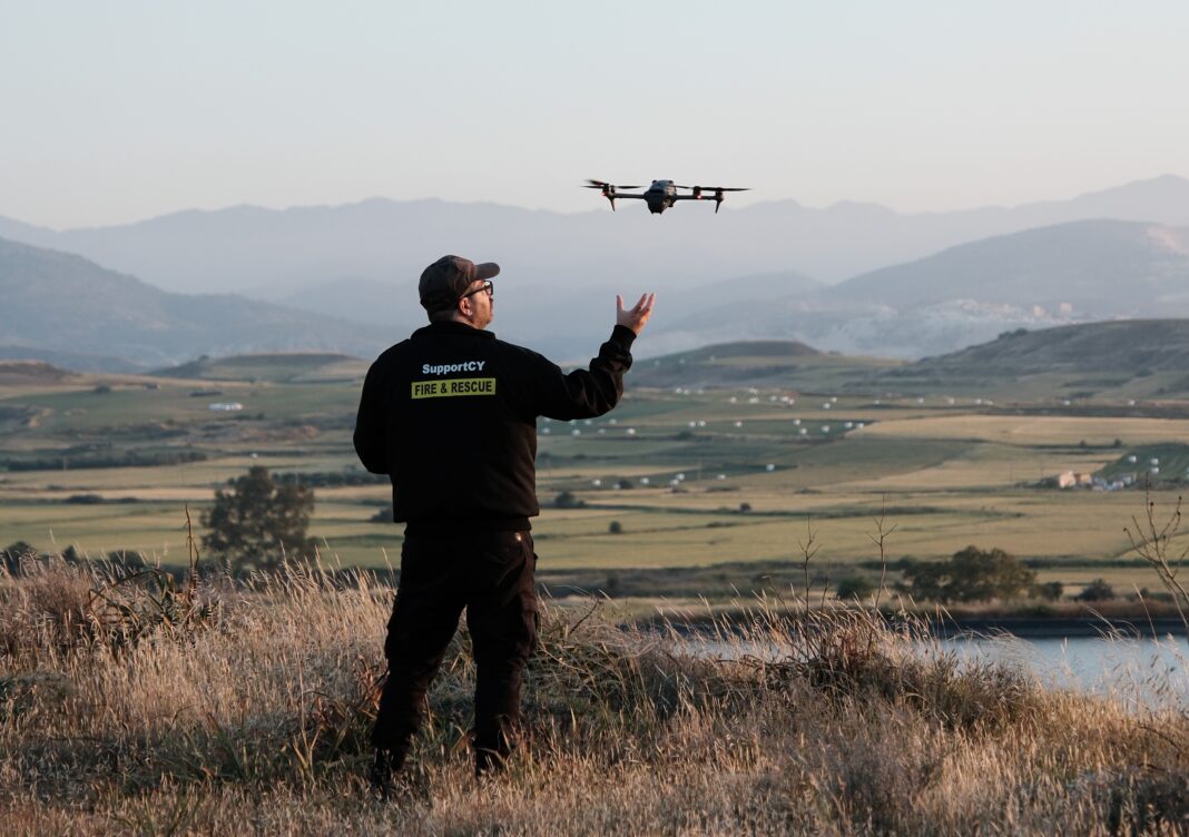 Απογειώθηκαν τα Drones του SupportCY για πρόληψη πυρκαγιών