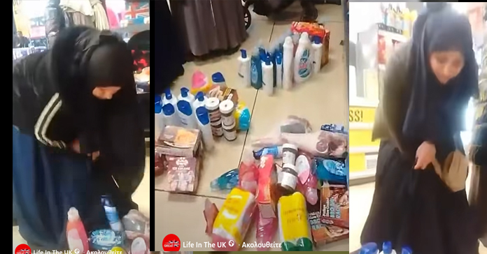 VIRAL: Σάλος στο Λονδίνο – Τρεις γυναίκες προσπάθησαν να κλέψουν προϊόντα αξίας £500 κάτω από τα ρούχα τους-(Βίντεο)