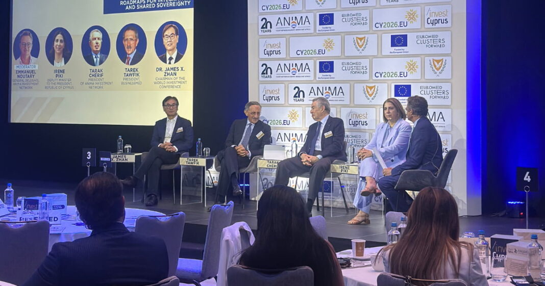 Ο INVEST CYPRUS και το ANIMA Investment Network εγκαινίασαν το φόρουμ EUROMED DAYS στη Λευκωσία, θέτοντας την Κύπρο στο επίκεντρο της Ευρωμεσογειακής επενδυτικής συνεργασίας