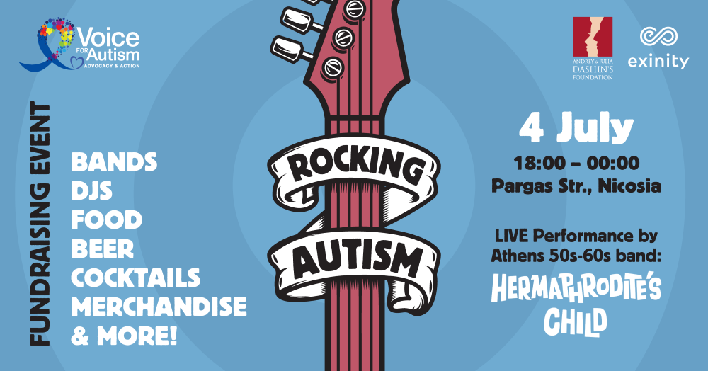 «ROCKING AUTISM» στη Λευκωσία με ζωντανή μουσική από αγαπημένα συγκροτήματα