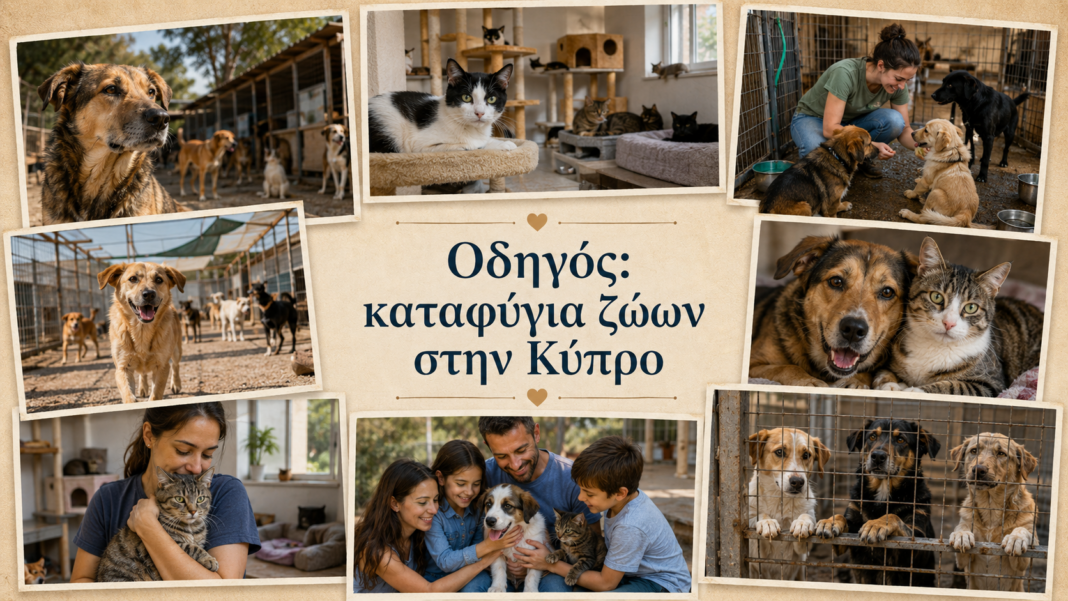 ΚΑΤΑΦΥΓΙΑ ΖΩΩΝ ΣΤΗΝ ΚΥΠΡΟ: Ο πρακτικός οδηγός για πολίτες, εθελοντές και μελλοντικούς κηδεμόνες