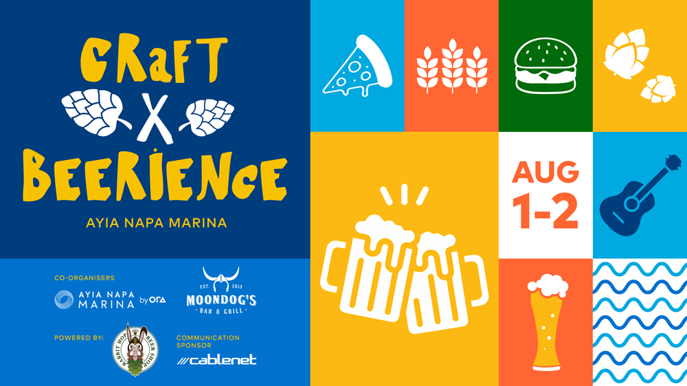 CRAFTXBEERIENCE: Επιστρέφει για 2η χρονιά στη Μαρίνα Αγίας Νάπας