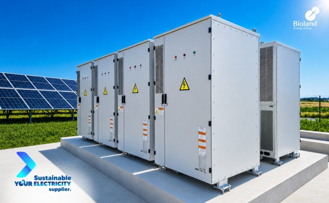Η BIOLAND ENERGY εγκαθιστά συστήματα αποθήκευσης με μπαταρίες, συνολικής ισχύος πέραν των 100MWh
