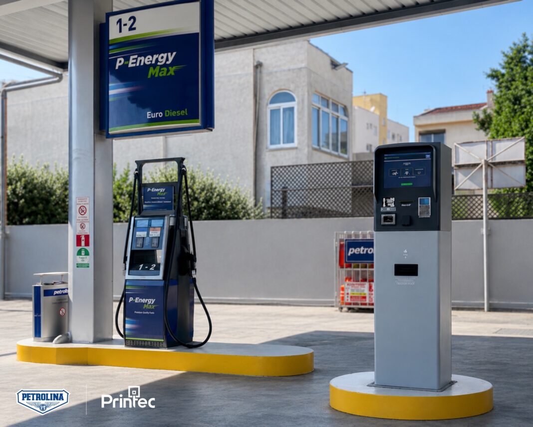ΠΕΤΡΟΛΙΝΑ ΚΑΙ PRINTEC αναβαθμίζουν τις πληρωμές στα πρατήρια καυσίμων με mini Outdoor Payment Terminals