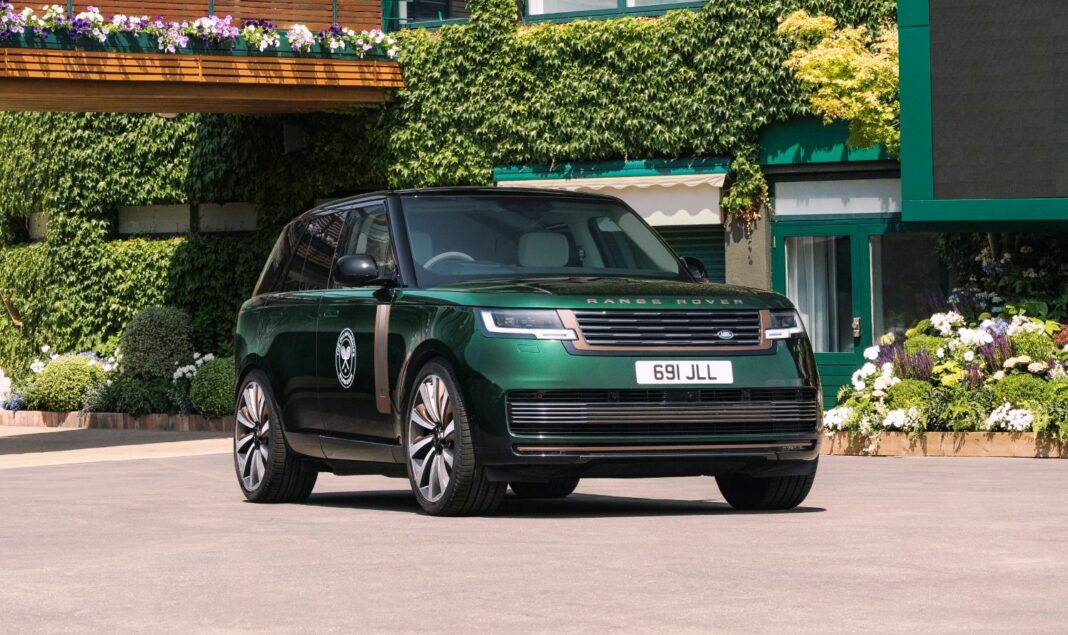 ΤΟ ΝΕΟ Range Rover Electric έκανε την πρώτη του εμφάνιση στο Wimbledon
