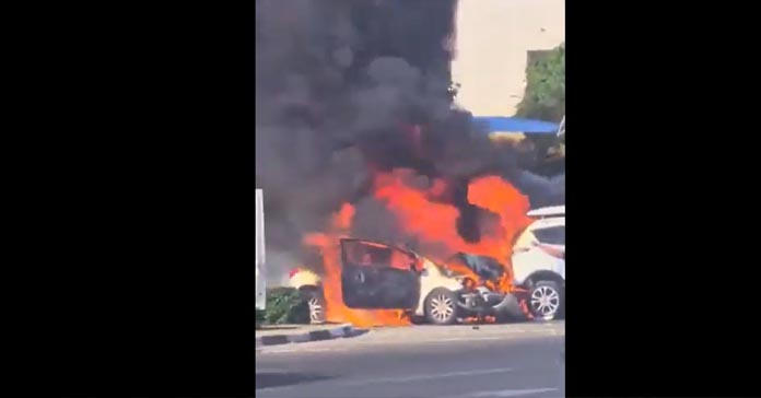 VIDEO: Μεθυσμένος ειδικός αστυφύλακας προκάλεσε το τροχαίο με τρία οχήματα έξω από το Γενικό Νοσοκομείο Λευκωσίας