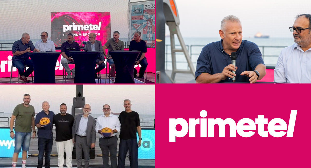 Η Primetel Platinum Χορηγός του Cyprus 3on3 για 4η Συνεχή Χρονιά Η Primetel Platinum Χορηγός του Cyprus 3on3 για 4η Συνεχή Χρονιά