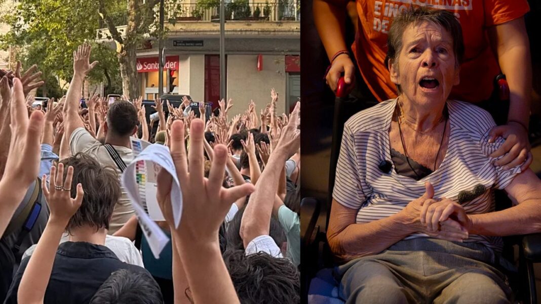 ΙΣΠΑΝΙΑ: 10.000 άνθρωποι στους δρόμους μετά την έξωση 87χρονης που ζούσε 71 χρόνια στο ίδιο σπίτι – Παρέμβαση του ΟΗΕ-(Βίντεο)